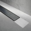 Abdeckset Modulo Design Z-2 Fliese Rahmen Edelstahl gebürstet 80 cm
